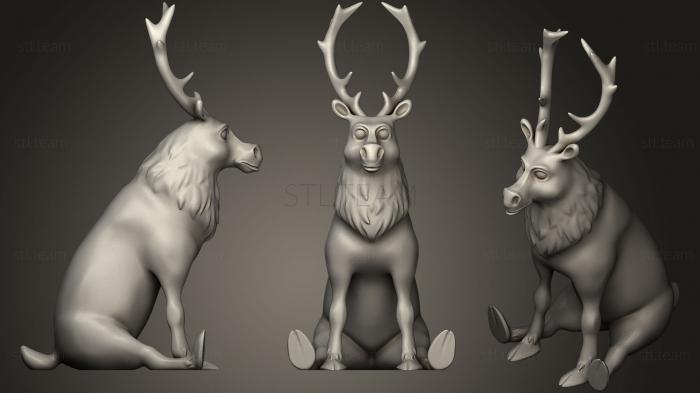 3D model Chonky Deer (STL)